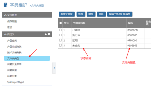 項目文件夾的狀態(tài)設(shè)置